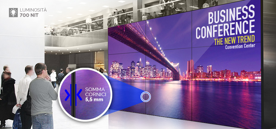 Videowall UH46F-5 Videowall UH46F-5