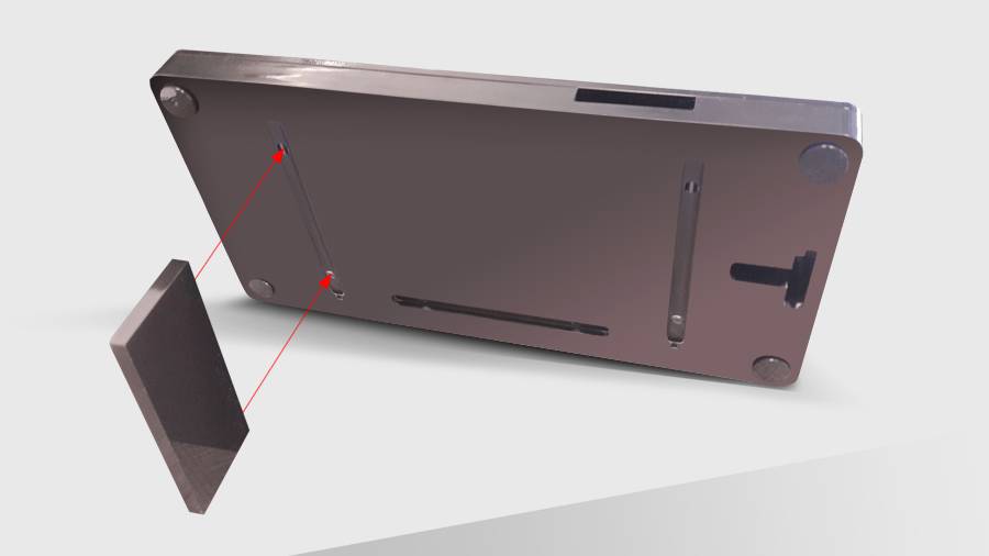 Supporto a muro per tablet fuoriporta