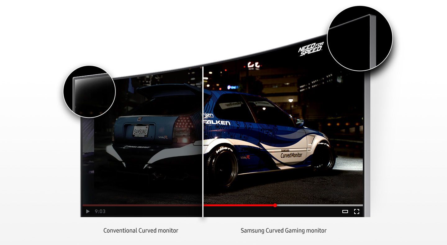 Deeper Blacks, 3000:1 Contrast ratio