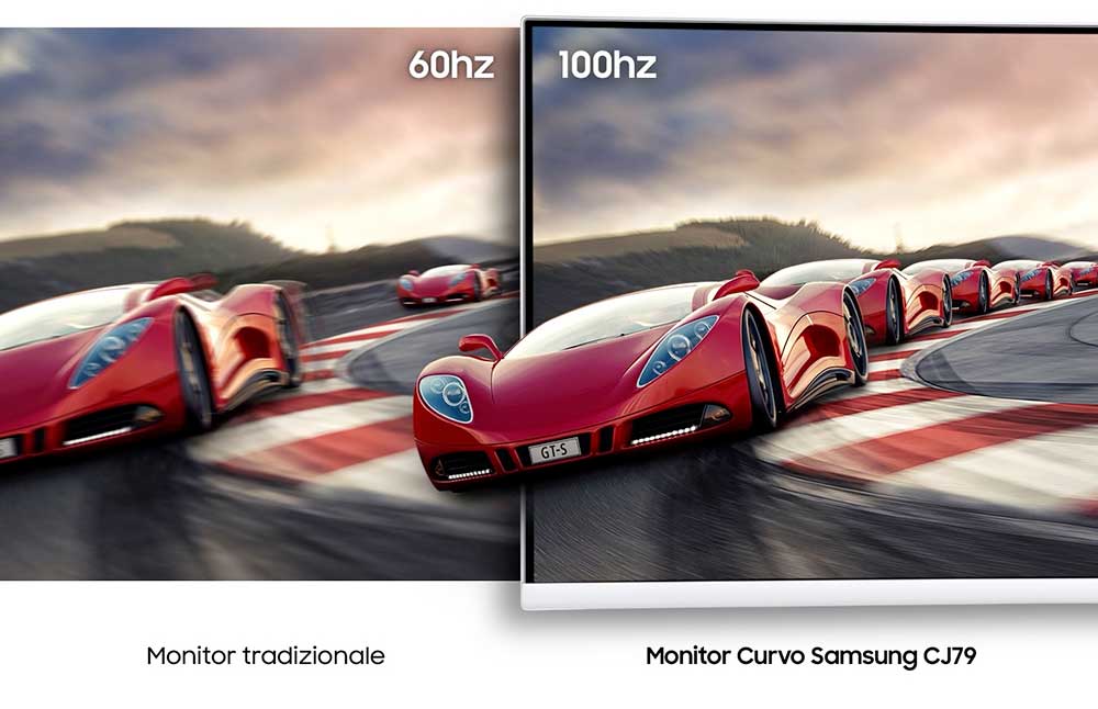 Refresh rate a 100 Hz