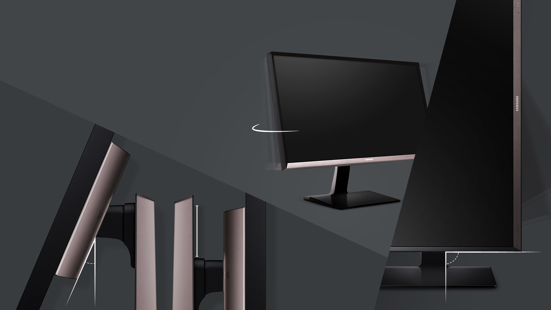 Monitor professionale ergonomico per tutte le esigenze di un professionista