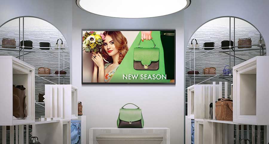 Trasmetti contenuti di impatto attraverso un display all-inclusive