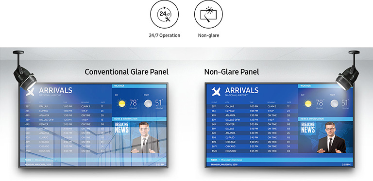 Vista perfetta con display antiriflesso