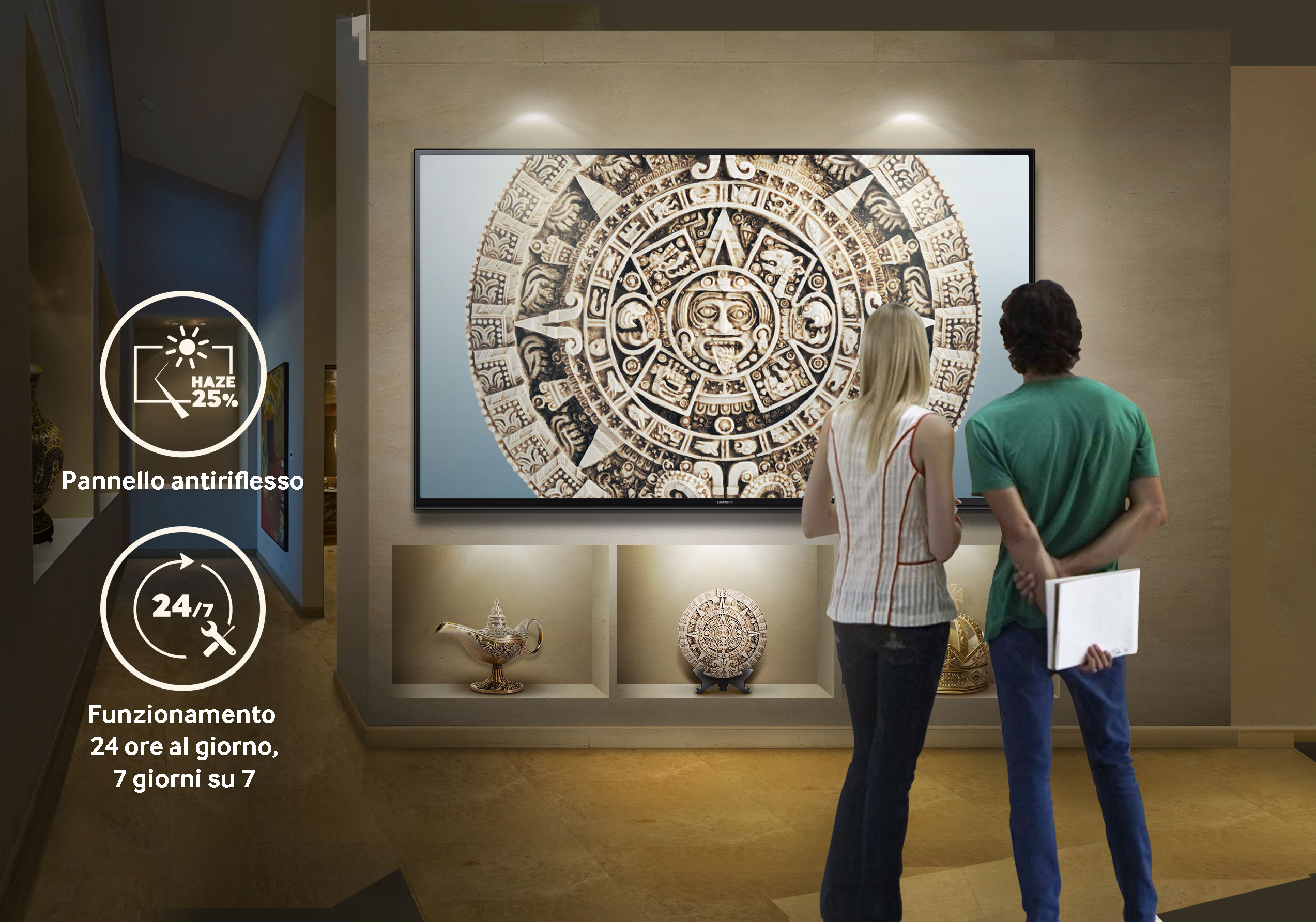 Il nuovo schermo UHD della serie QMF 2016 pensato per gli ambienti commerciali