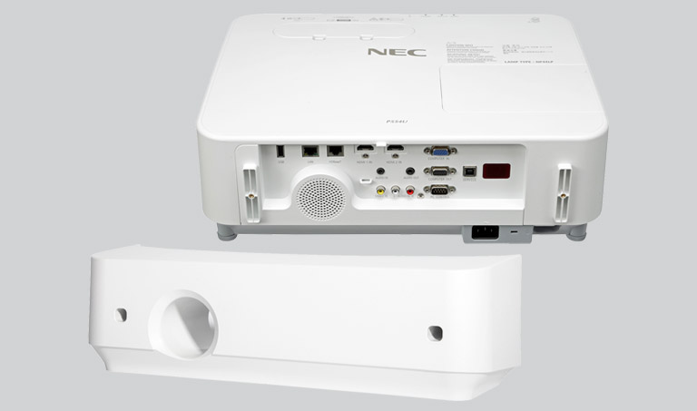 Cable cover for the lamp based P projector series: P554W, P554U, P603X.