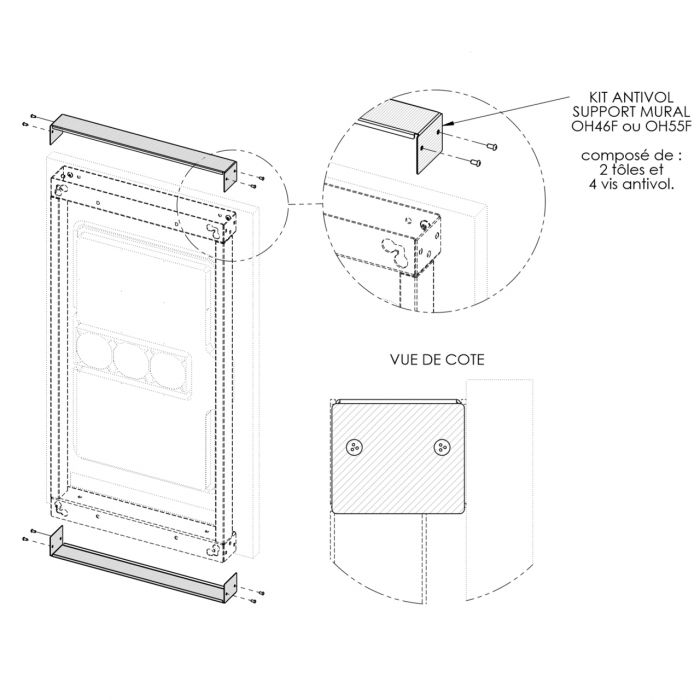 Kit Antifurto per Samsung serie OHF