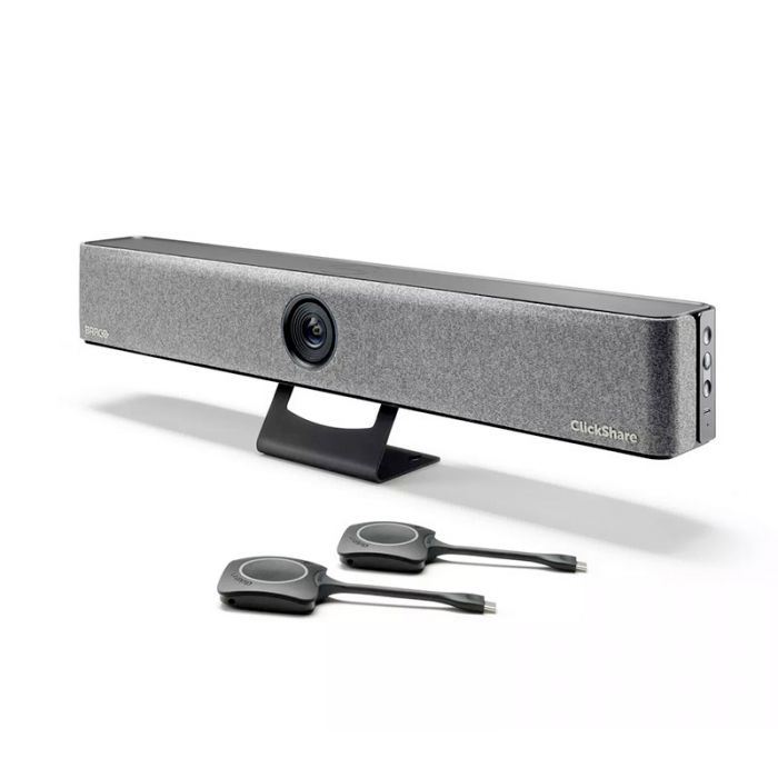 ClickShare Bar Pro - Barra video premium per conferenze wireless coinvolgenti e semplici