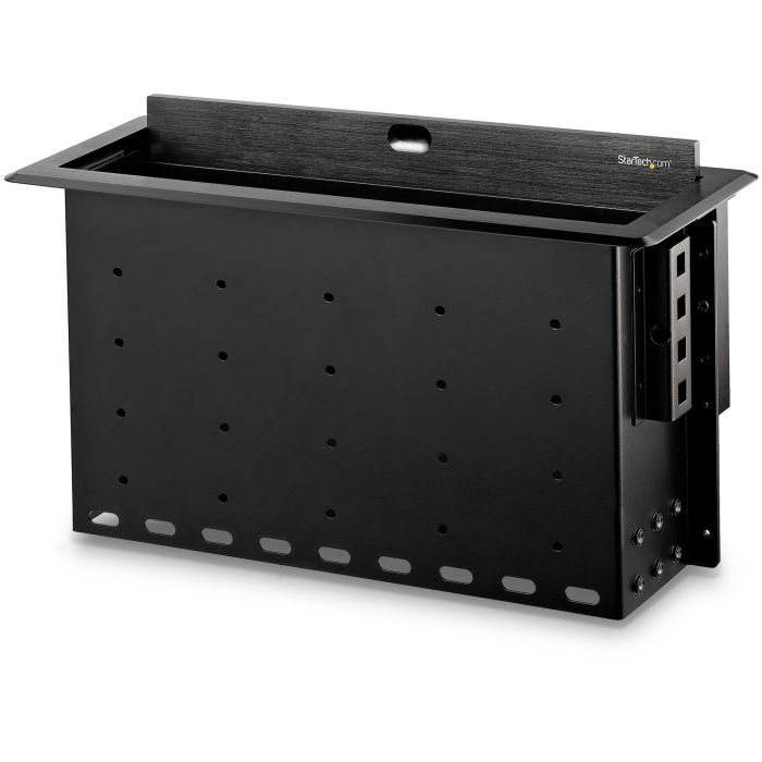 Box a doppio Modulo per Connettività sala Riunioni con gestione Cavi