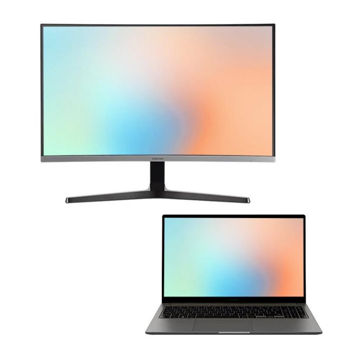 Monitor CR50 32" + Galaxy Book 4 15.6 i5 16GB 512GB Win11 Pro