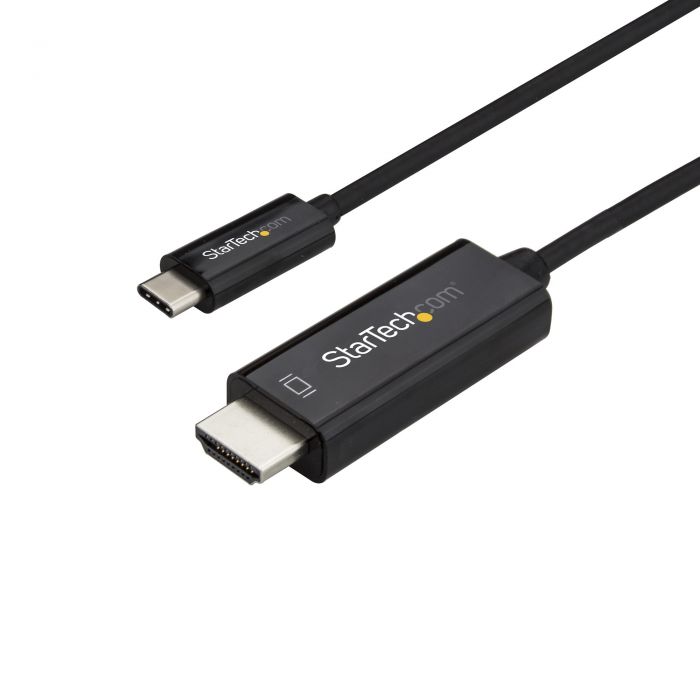 Cavo USB-C a HDMI da 3m - Cavetto USB 3.1 Tipo C a HDMI - 4k a 60Hz - Nero