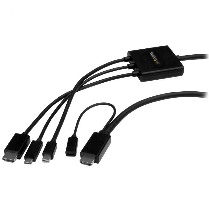 Cavo Convertitore USB-C, HDMI o Mini DisplayPort a HDMI - 2m