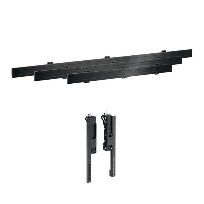 Kit staffe a parete per Videowall 2x2 da 46"/55"