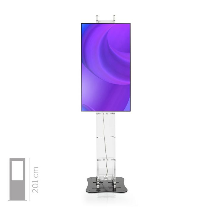 Totem multimediale Domina 43" TS touch screen 4K  