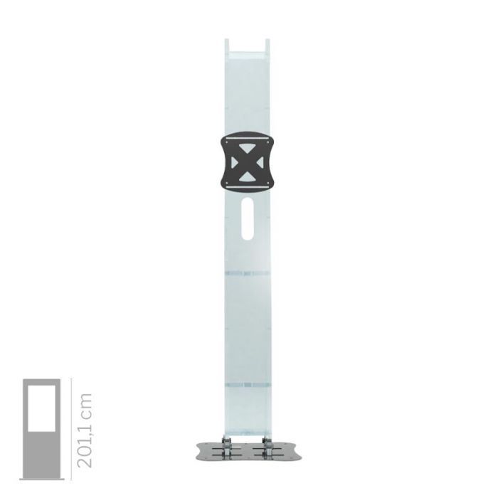 Structure Totem Multimédia Une face Mod. Domina 43