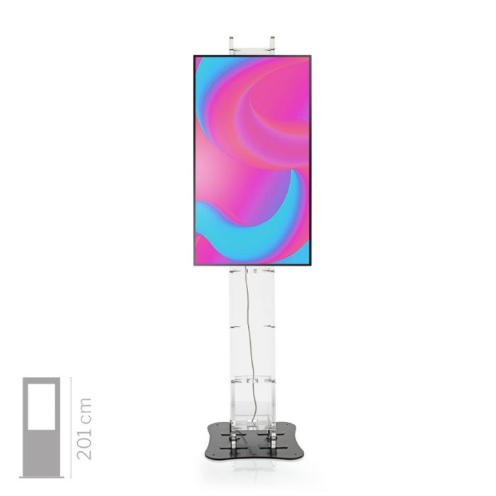 Totem multimediale Domina 43" monofacciale 4K  