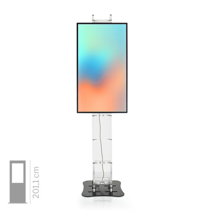 Totem multimediale Domina 43" monofacciale 4K  