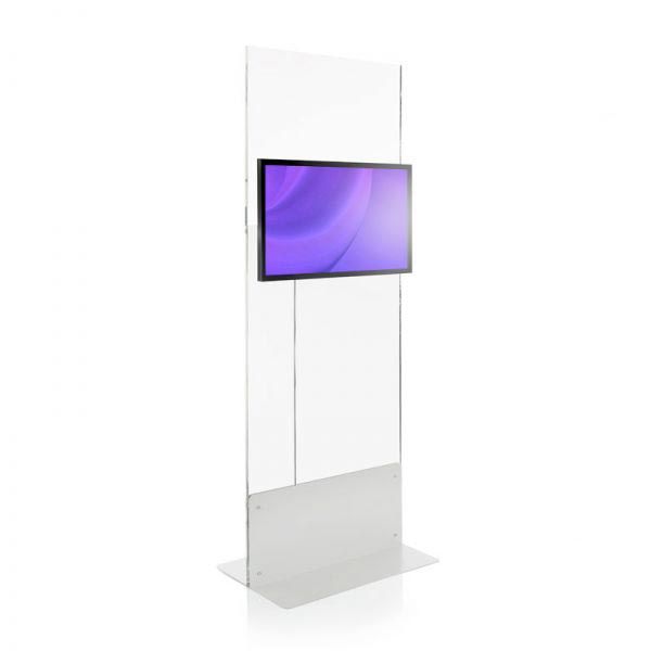 Totem multimediale Domina L 32" TS monofacciale  