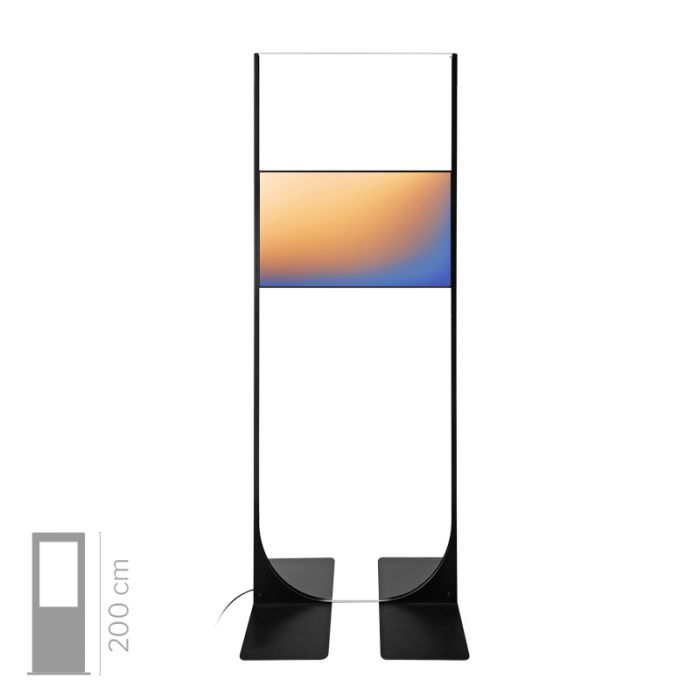 Domina L V2 TS - 32" touch screen single-sided multimedia totem