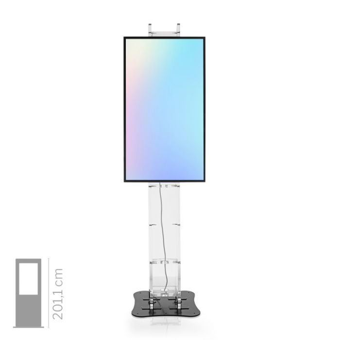 Domina 43" einseitiges 4K Multimedia-Totem