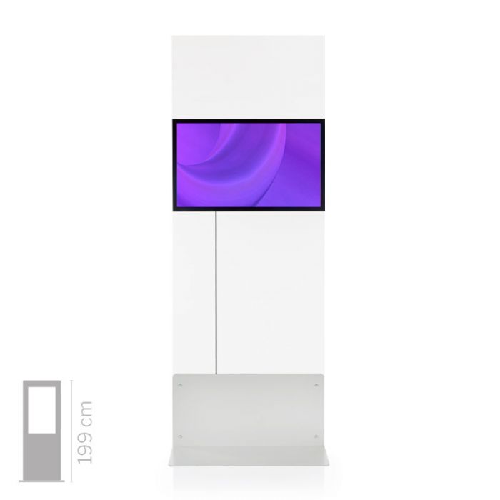 Totem multimediale Domina L 32" TS monofacciale  