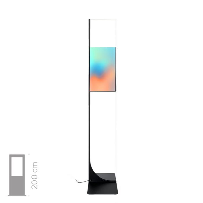 Totem multimediale Domina L V2 - 24" monofacciale