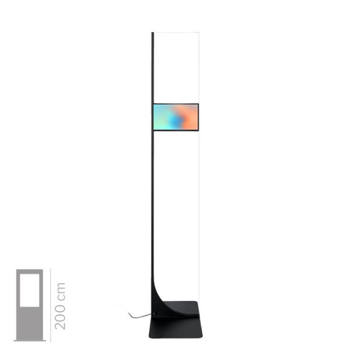 Totem multimediale Domina L V2 - 13" monofacciale