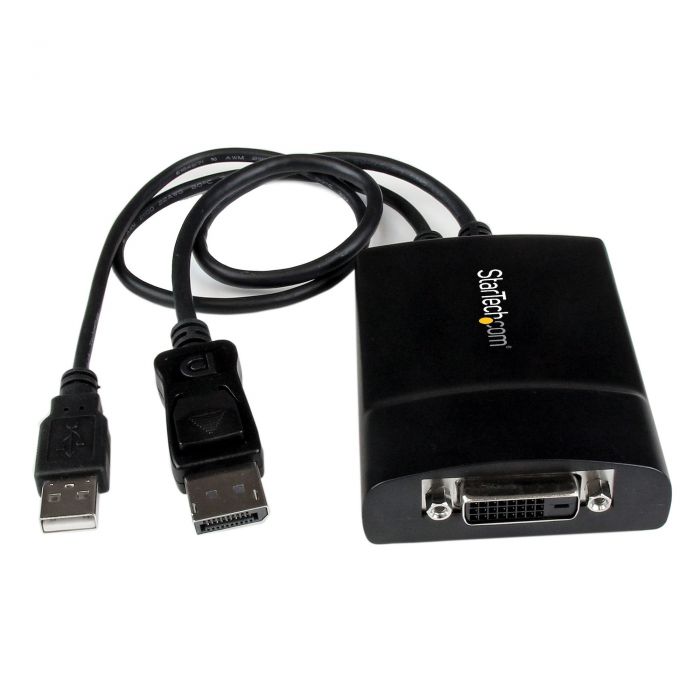 Adattatore convertitore video attivo DisplayPort a DVI Dual Link - DP a DVI-D - 2560x1600
