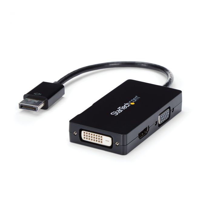 Cavo Adattatore 3 in 1 DisplayPort a VGA/DVI/HDMI - Convertitore DP a VGA HDMI DVI