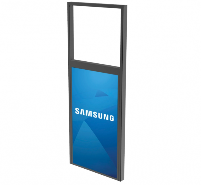 Supporto da soffitto per display retro-finestra Samsung OM46ND back-to-back
