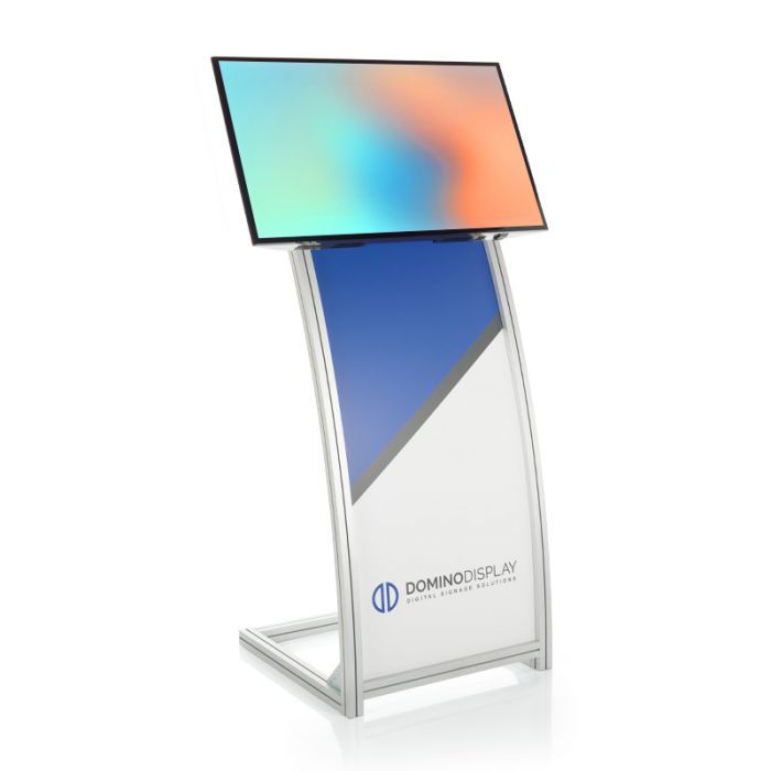 Easy L 32" einseitiges Multimedia-Totem