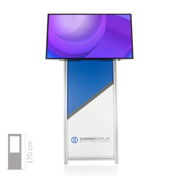 Totem monofacciale Easy L 43" TS touch screen 4K  