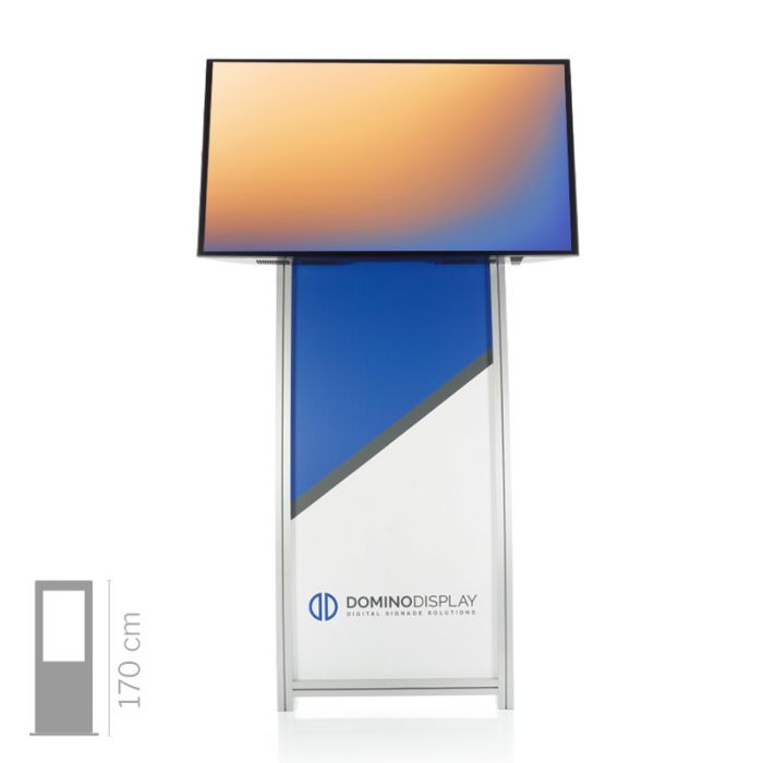 Totem monofacciale Easy L 43" TS touch screen 4K  