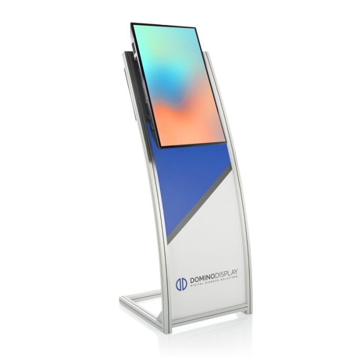 Easy P 32" einseitiges Multimedia-Totem
