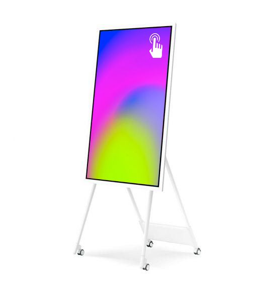 Interactive Display 55" Samsung FLIP Pro complete with cart