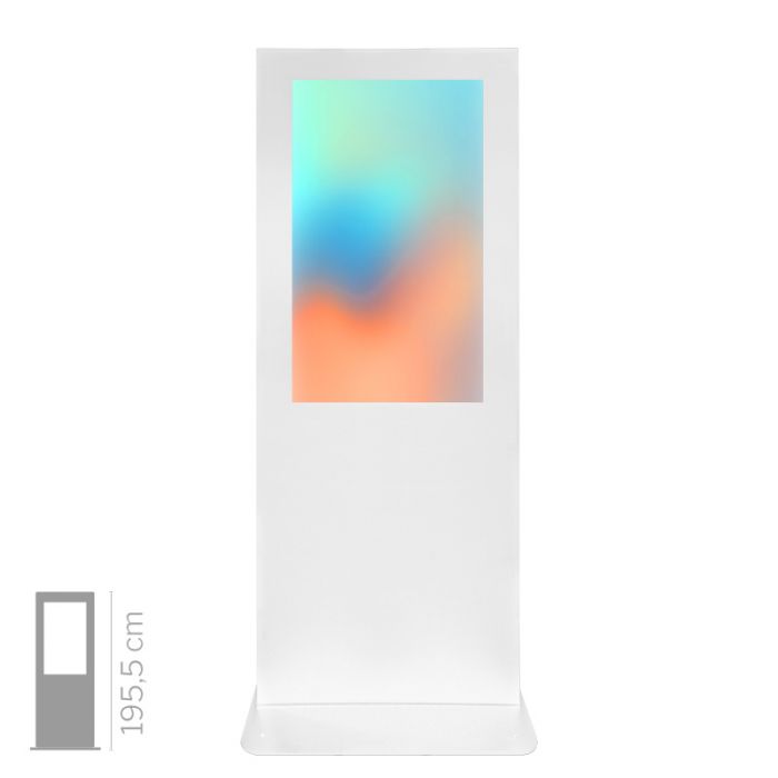 Totem multimediale Gemini 43" 4K bifacciale da interno