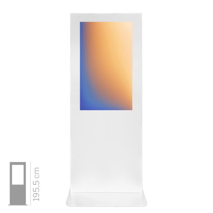 Totem tactile d’intérieur Gemini TS 43" 4K double face 