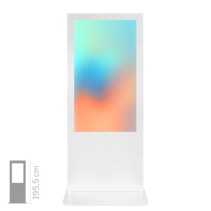 Totem multimediale Biwin 55" 4K bifacciale da vetrina