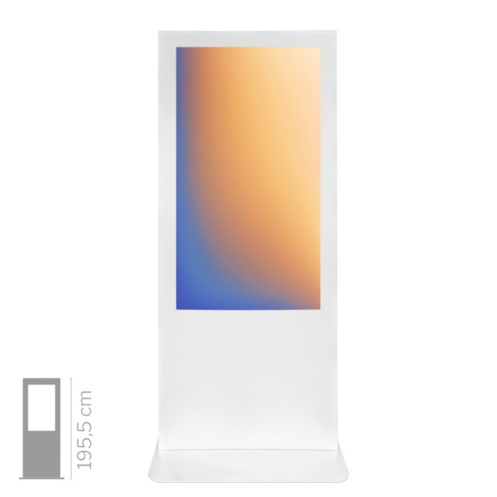 Totem tactile d’intérieur Gemini TS 55" 4K double face