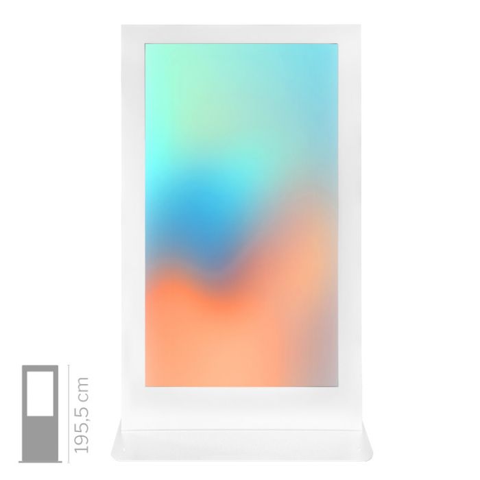 Totem multimediale Biwin 75" 4K bifacciale da vetrina