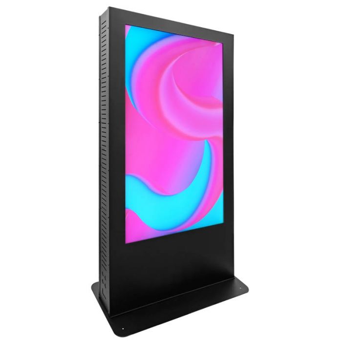 Totem multimediale Gemini 65" 4K bifacciale da interno