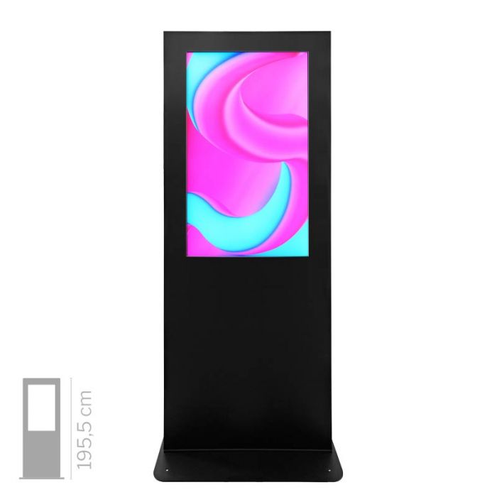 Totem multimediale Gemini 43" 4K bifacciale da interno