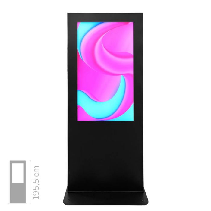 Totem multimediale Gemini 50" 4K bifacciale da interno