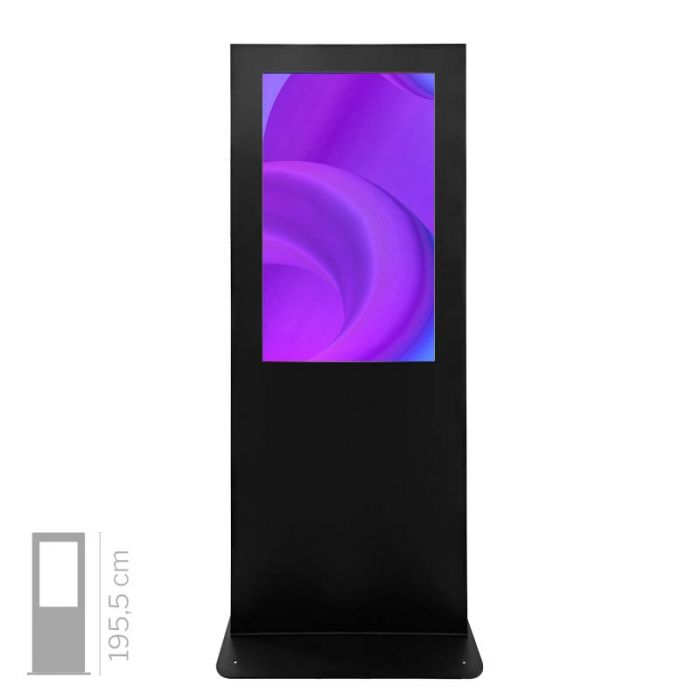 Totem multimediale touch screen Gemini TS 43" 4K bifacciale da interno