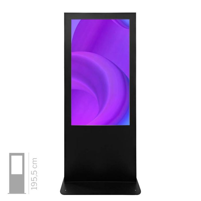 Totem multimediale touch screen Gemini TS 55" 4K bifacciale da interno