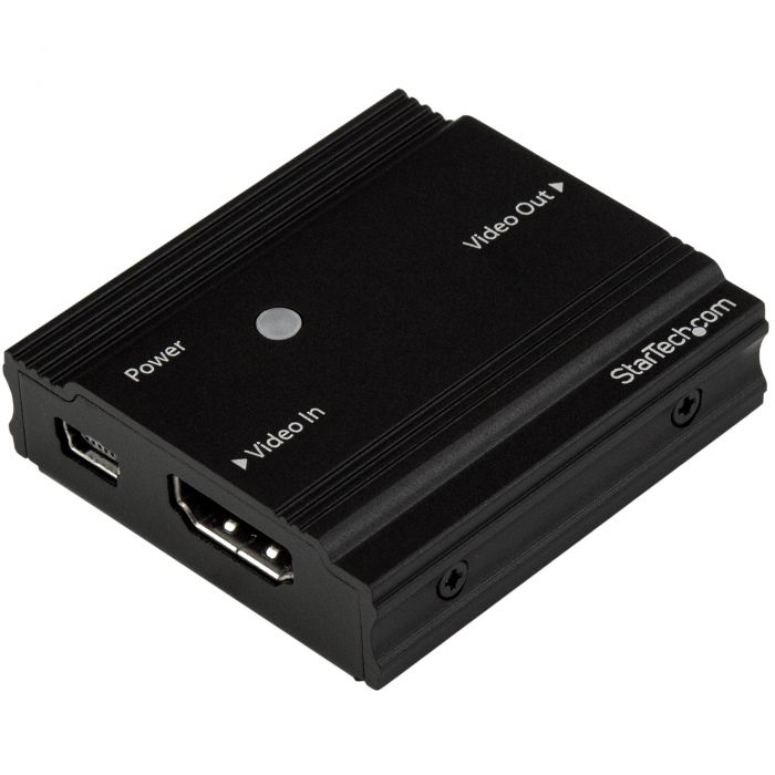 Amplificatore di Segnale HDMI - Ripetitore di segnale HDMI - 4K a 60Hz - fino a 9 Metri con Cavo standard
