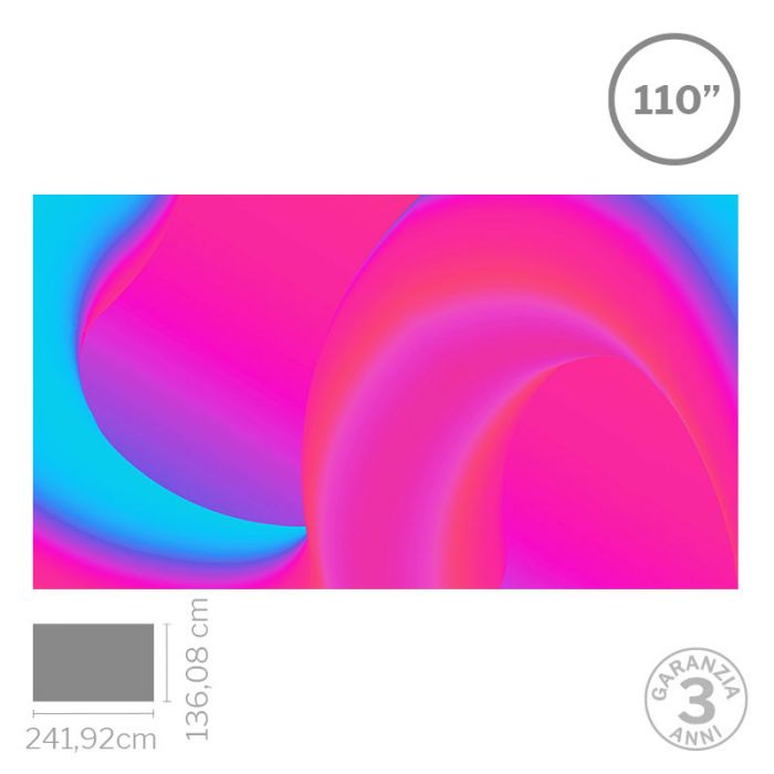 The Wall Samsung All-in-One 110" 242x136 cm per interni IA126B