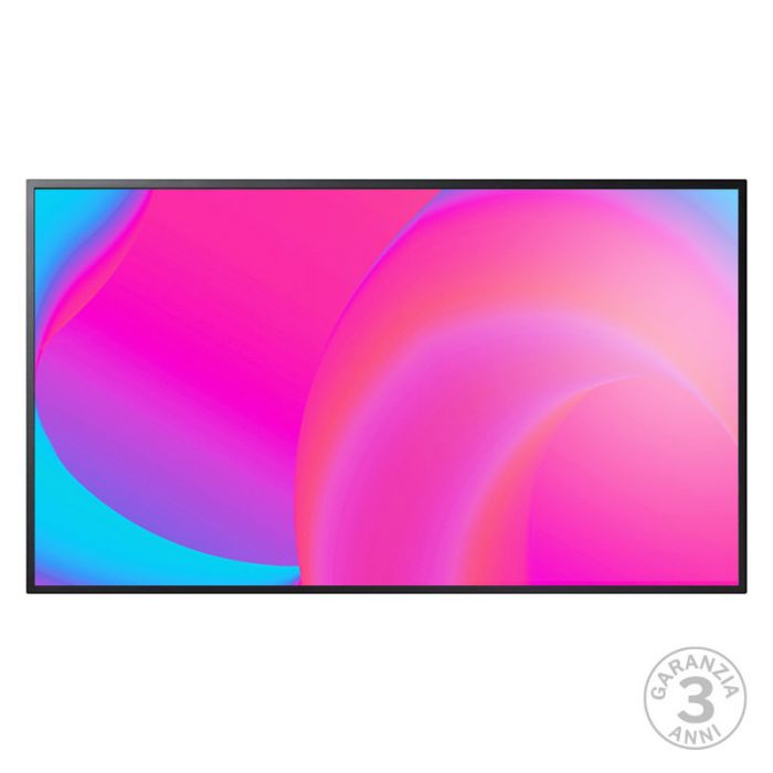 Monitor 32" QM32R-B - con player Tizen 4.0 - utilizzo continuo 24/7