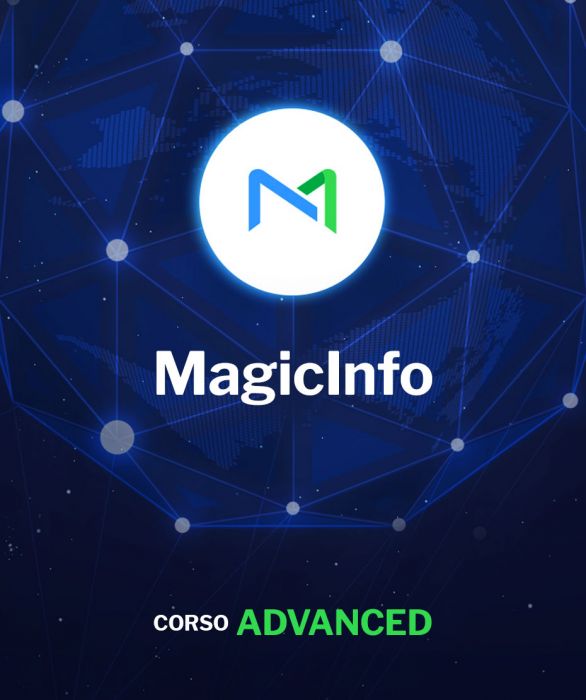 Corso Advanced di MagicInfo Server (include Videowall e DataLink) 