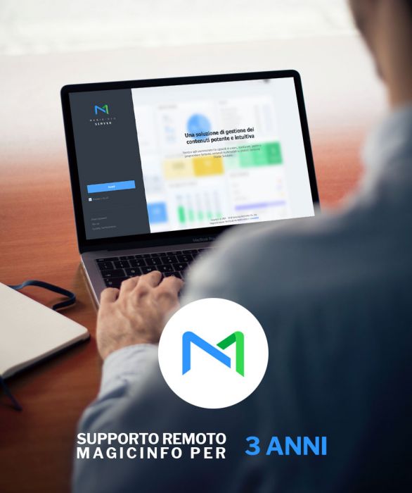 Supporto remoto MagicInfo per 3 anni