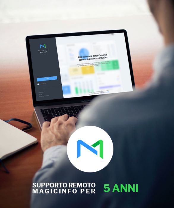 Supporto remoto MagicInfo per 5 anni